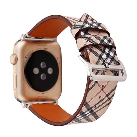 burberry apple watch band rose gold|designer apple watch bands burberry.